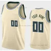 Gedrukte aangepast DIY Design Basketball Jerseys Customization Team Uniforms Print Gepersonaliseerde letters Naam en Number Mens Women Kids Youth Milwaukee 101604