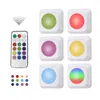 Night Lights RGB Remote Control Led Lamp 13 Colors Bulbs Home Decoration Wall Cabinet Bedroom Light Stairs Kitchen