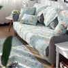 Stol täcker soffa för vardagsrumsplik handduk soffa täcker bomull icke-halkslippdäck modern minimalistisk hörnstol
