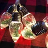 Şeritler Noel Ağacı Kar Globe Dize Işıkları Oyun Alanı Led Mini Kar Tanesi Ampul Süsleme #40