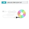 Remsor tuya rgb led remsa USB -lampor smd wifi tv -belysning multicolor smart bakgrundsbelysning f￶r liv julrum dekor