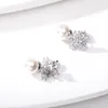 Ohrstecker Zirkonia Weiße Perle Ohrring Kristall Für Frauen Mädchen Aretes De Mujer Große Ohrringe Mode Boho Schmuck 2022