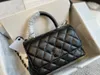Evening Bags Fashion Handbags Luxury Designer Bags Shoulder Crossbody Black Thick Chain Trend Matching