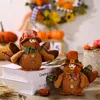 Festive Supplies Table Decorations For Thanksgiving Turkey Figurines Harvest Festival Decors Fall Autumn Doll Party