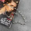 Keychains Punk Spike Jeans Decor Pants Chain Secure Travel Wallet Heavy Duty Link Coil Leash Jewelry For Man Women
