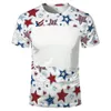 31 패턴 승화 파티 블랭크 표백 셔츠 열전달 인쇄 성인과 어린이를위한 95% 폴리 에스테르 티셔츠