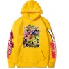 Bluzy męskie 2022 HARAJUKU JOJO's Bizarre Adventure Unisex Hoodie