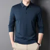 남자 T 셔츠 2022 겨울과 가을 남성 면화 긴 소매 tshirts 패션 남성 블랙 핑크 탑