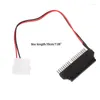 Datorkablar 2,5 till 3,5 tum IDE Laptop Hard Drive HDD Adapter Converter Card Power Cable C5ae