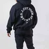 Herrtröjor Japan Ny Running Jacket Sports Hooded Autumn Outdoor Gym Jogging Sportwear Cotton Mens Hoodies Windbreaker Coat