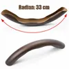 Steering Wheel Covers 1 Pair Car Cover Plastic Wood Grain Anti-Slip Grip Trim Accessories Protector 37-38 Cm Universal