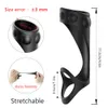 Beauty Items Silikon Dual Cock Ringe für Männer Penis Verzögerung Trainer sexy Spielzeug Erwachsene sexy Lock Herren Ring Erweiterung Erektion kein Vibrator