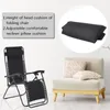 Pillow Head Cushion Recliner Headrest Beach Folding Chairs Height Adjustable Comfortable Mat For Outdoor Chair