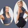 Camisetas sin mangas con capucha para correr y Fitness de moda para mujer, gimnasio, Yoga, deportes de secado rápido, sin mangas, chaleco con almohadilla para el pecho incorporada, camiseta 20W104