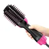 Fers à friser 1000W One Step Sèche-cheveux Volumizer Électrique Blow Air Brush Lisseur Bigoudi Peigne Et Styler 220921