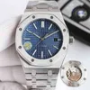 Luxury Watch for Men Mechanical Watches Roya1 0ak Series s Automatic Machine 15710 Luminous Leisure High End Sports Swiss Brand Sport Wristatches