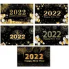 Party Decoration 2022 Happy Year Backdrop Champagne Glitter Bakgrund Pozone POGRAPHY PO STUDIO DECED