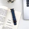 Винтажный ремешок из кожи кожи для Apple Watch 40 мм 44 мм 45 мм 41 мм 49 мм 38 мм 42 мм роскошные браслеты iwatch серия 8 7 6 5 4 3 Se Watch -полосы интеллектуальных аксессуаров
