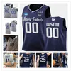 Wskt indossa la maglia da basket Custom College Saint Peter's Peters Peacocks SP KC Ndefo Doug Edert Daryl Banks III Fousseyni Drame Clarence Rupert