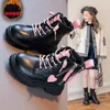 Boots Girls Ankle Autumn and Winter Fashion Double Zip Beautiful Princess Non slip Performance for Catwalk Casual 220921