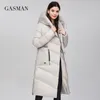 Women Down Parkas Gasman Fashion Brand Down Parkas Womens Winter Jacket Women Poleś