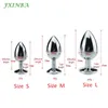 Güzellik Ürünleri Fxinba 3pcs/Set Metal Anal Fiş Silikon Butt S/M/L Seksi Mücevher Oyuncakları Kadınlar Erkekler Yetişkinler Oyun Mastürbator Mağazası