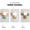 Muurlampen moderne macaron led bladeren Noordse bloemtak SCONCES voor huis badkamer slaapkamer bedkamer bed indoor decor verlichting