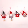 Kerstdecoraties boom ornament hangers meisjes en kerstman voor jaar woningdecoratie c2343