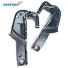 65W-43111 Bracket Clamp Left Side Parts For Yamaha Outboard Motor 2T 40HP 4T F25 65W Parsun Hidea Power Trim Tilt 65W-43111-10-4D