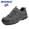 Safety Shoes BONA Arrival Classics Style Men Hiking Lace Up Sport Outdoor Jogging Trekking Sneakers Fast 220921