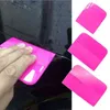 wash accessories appliances 6.5/10/12x7.5cm Pink Scraper Soft Rubber Car Window Squeegee Tint Tools Glass Water Wiper Vinyl Wrap Blade for Auto Home Office 0921
