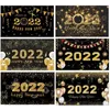 Party Decoration 2022 Happy Year Backdrop Champagne Glitter Bakgrund Pozone POGRAPHY PO STUDIO DECED