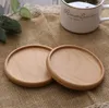 Tea Coffee Cup Pad Square Round Durable Drinking Cup Mat Placemats Decor Home Table Heat Resistant Wood Coasters SN4168