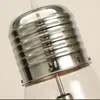 Hänglampor retro industriell stilbar ljuskrona simulering grön glödlampa lämplig för musikrestauranger och barer