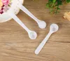 Measuring Tools 1g/2ml Plastic Measuring Spoon for Coffee Milk Protein Powder Kitchen Scoop SN6796