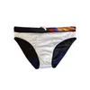 Costumi da bagno da uomo con push pad Uomo Nuovi costumi da bagno Europa America Moda stampa sexy Triangolo Costumi da bagno Bikini da surf ad asciugatura rapida J220913