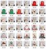 Christmas Decorations Santa Sacks Gift Bags Large Organic Heavy Canvas-bag UPS GJ0711