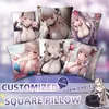 Poduszka Azur Lane Multi Anime Drukowana poduszka dekoracyjna poduszka HMS Groźna sofa nad blokiem podkładu ciała