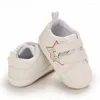 First Walkers Spring Girls And Boys Baby Solid Color Rubber Sole Non-Slip Comfort Sneakers 0-8 Months Casual Shoes Walking