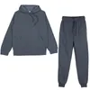 Men's Tracksuits and women's spring fleece sportswear men's casual hoodies couple suit jogging fashion pullover black S-3XL 220920