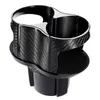 Drink Holder 1Pc Dual Car Cup Multifunctional Mount Practical Accessory