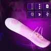 Itens de beleza power AV Vibrador língua mágica G-Tickler Clit Stimulator masturbador Fairy G spot squirt sexy Toys For Women