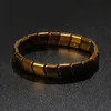 Fashion Wave Ematite Energy Bracciali Uomo Colorful Nature Double Magnetic Health Bangle Women Lose Weight Jewelry Gift