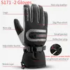 Five Fingers Gloves ROCKBROS 40 Degree Winter Cycling Gloves Thermal Waterproof Windproof Mtb Bike Gloves For Skiing Hiking Snowmobile Motorcycle 220921