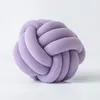 Pillow Ball Shape Hand Knot Fashion DIY Chunky Yarn Hand-woven Cushion For Home Decor Sofa Chair Back Cushions 15 Colors