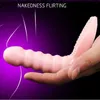 Itens de Beleza Vibrador de Dedo Ponto G Próstata Massagem Clitóris Estimulação Masturbação Orgasmo Adulto Fêmea Sensual Brinquedos Brinquedos de Bolso para Gatos