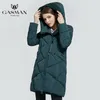 Kadınlar Aşağı Parkas Gasman Kış Koleksiyonu Marka Moda Kalın Kadınlar Kış Bio Down Ceketler Kapşonlu Kadın Parkas Palto Boyut 5xl 6xl 1702 220921