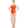 Vêtements de scène femmes adultes blanc noir vert Orange gymnastique justaucorps Ballet Dancewear métallisé danse body gymnastique Unitard