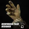 Five Fingers Gloves Multicam Tactical Military Full Finger Gloves Army Paintball Airsoft Combat Touch Screen Rubber Protective Glove Men Women 220921