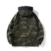 Men's Hoodies Sweatshirts Wear On Both Sides Black Streetwear Military Camouflage Jacket Men Korean Style Fashions Sweatshirt Harajuku Clothes 220920